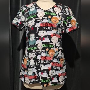 Monsters scrub - Black